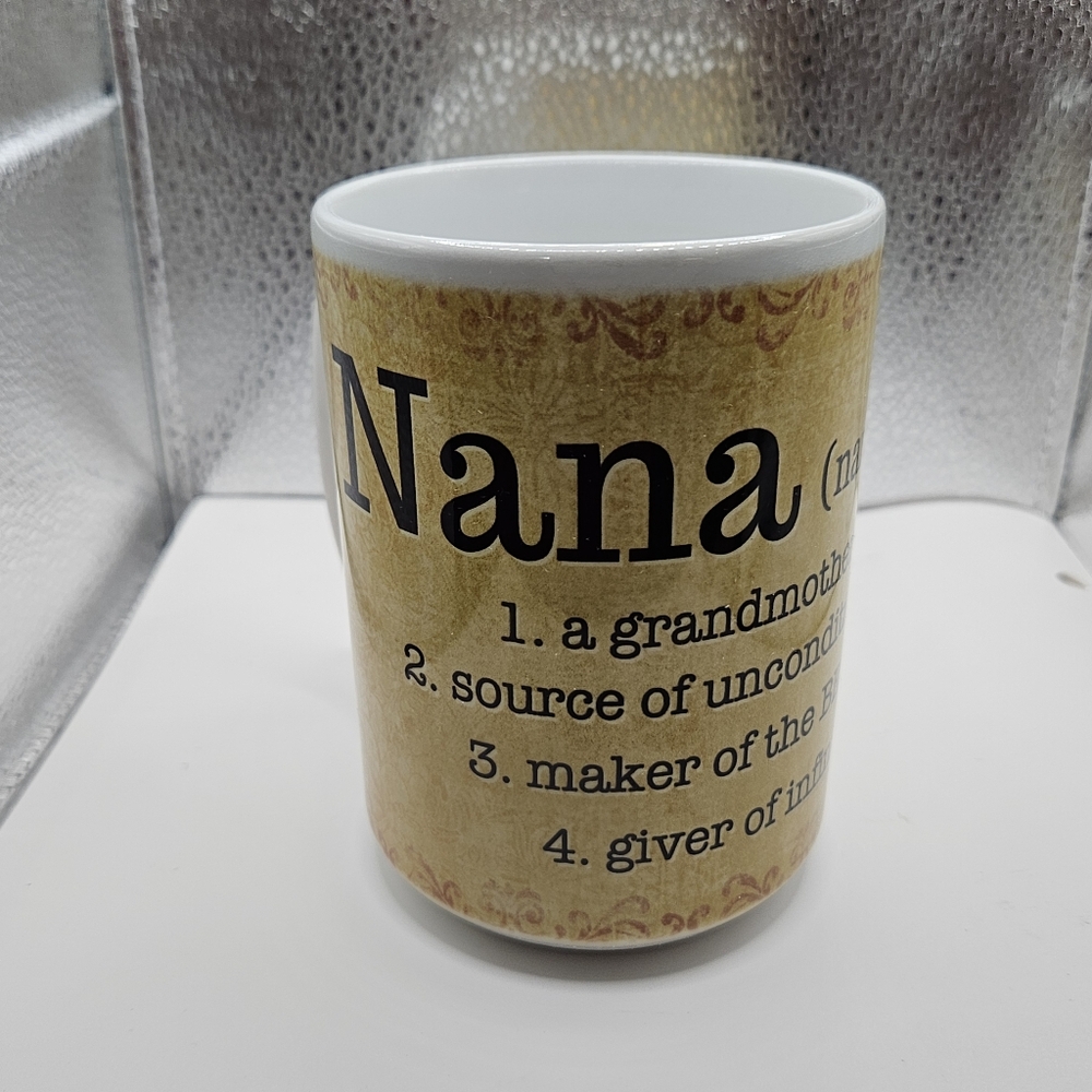 Nana Noun Definition Mug